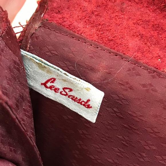 Vintage Lee Sands EEL SKIN Clutch Purse - Picture 5 of 7